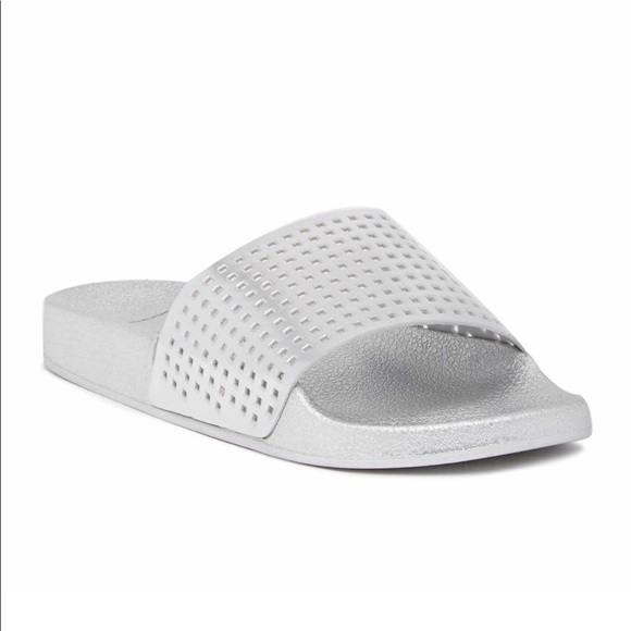 Dolce Vita Shoes - Dolce Vita Tobie slide sandals silver